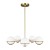 Люстра на штанге Feiss Apollo (fe) FE-APOLLO5-BB