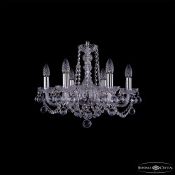 Подвесная люстра Bohemia Ivele Crystal 1402/6/160 Ni Balls