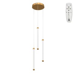 Подвесная люстра с пультом управления Vitaluce V3849DT-8/3S