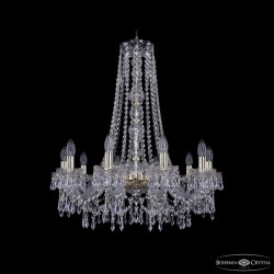 Подвесная люстра Bohemia Ivele Crystal 1403/10/240/h-76 G
