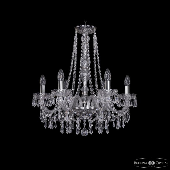 Подвесная люстра Bohemia Ivele Crystal 1403/6/195/h-60 Ni