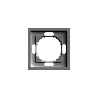 Рамка 1-местная Stekker Эмили PFR00-5001-09 антрацит soft touch 49936