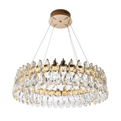 Подвесная светодиодная люстра Modelux ML.6901.800P GD