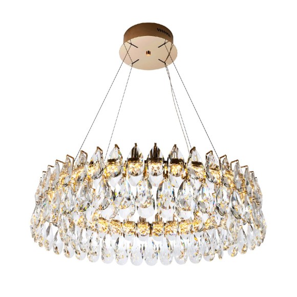 Подвесная светодиодная люстра Modelux ML.6901.800P GD