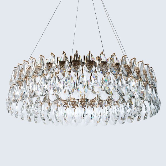 Подвесная светодиодная люстра Modelux ML.6901.800P GD