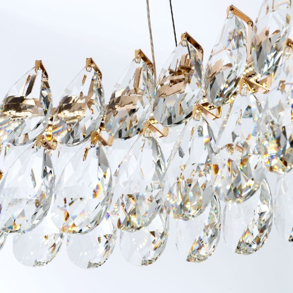 Подвесная светодиодная люстра Modelux ML.6901.800P GD