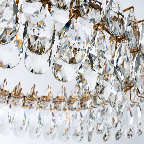 Подвесная светодиодная люстра Modelux ML.6901.800P GD