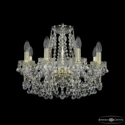 Подвесная люстра Bohemia Ivele Crystal 1409/8/160 G