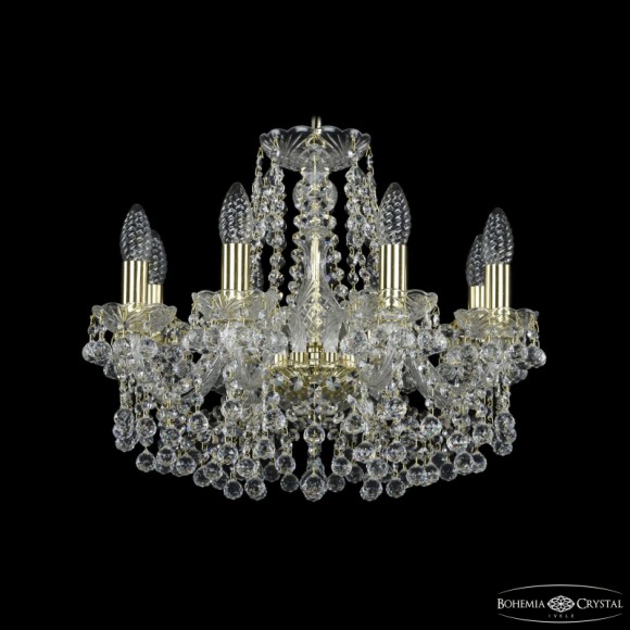 Подвесная люстра Bohemia Ivele Crystal 1409/8/160 G