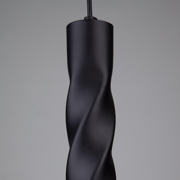 Подвесной светодиодный светильник Eurosvet Scroll 50136/1 LED черный