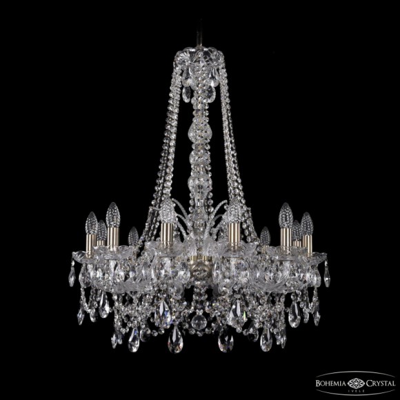 Подвесная люстра Bohemia Ivele Crystal 1411/12/240/h-83 Pa
