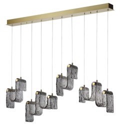 Подвесная светодиодная люстра Odeon Light Flow 5106/52L