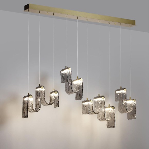 Подвесная светодиодная люстра Odeon Light Flow 5106/52L