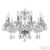Подвесная люстра Bohemia Ivele Crystal 117/10/195 Ni