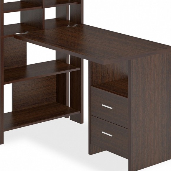 Стол компьютерный Домино Лайт СТЛ-ОВХ+С100Прям MER_STL-OVH-S100Pryam_V