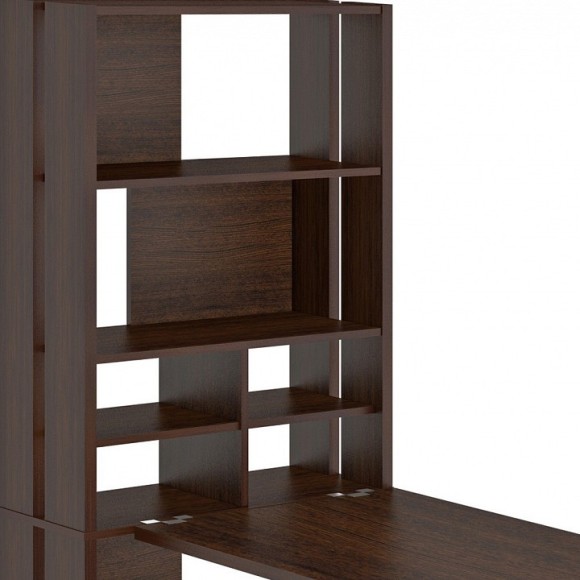 Стол компьютерный Домино Лайт СТЛ-ОВХ+С100Прям MER_STL-OVH-S100Pryam_V