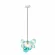 Подвесной светильник Loft IT Bolle 2027-P6 Blue mini, Золото, Голубой, Металл