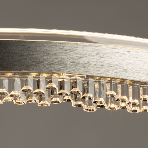 Подвесная светодиодная люстра De Markt Платлинг 661019501