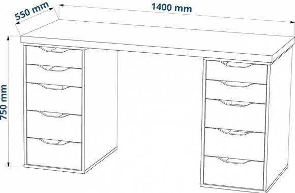 Стол письменный Ингар SHST_S00470