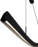 Подвесной светильник Mizi'en Slim MZ31505-1500A-black