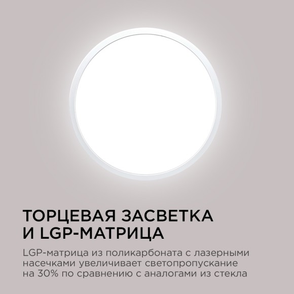 Потолочный светильник Apeyron Spin 18-125