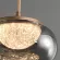 Подвесной светильник Delight Collection MT9128-1H gold/smoke, Современный, Дымчатый