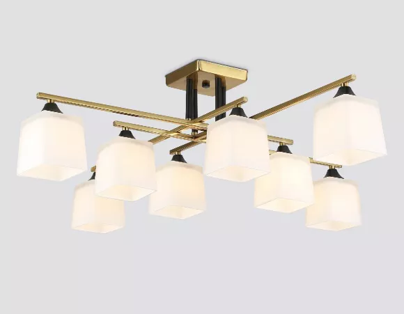 Потолочная люстра Ambrella Light Loft Traditional TR303044, вид снизу Потолочная люстра Ambrella Light Loft Traditional TR303044, вид снизу