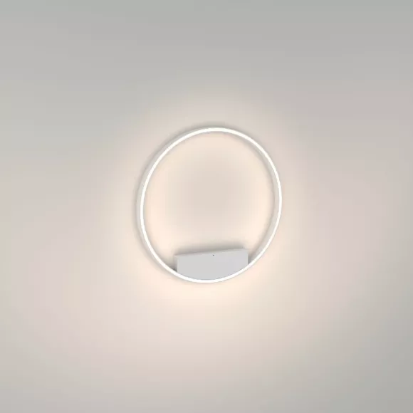Потолочный светильник Maytoni Rim MOD058CL-L35WK, Белый, От теплого до нейтрального, Алюминий, вид сверху Потолочный светильник Maytoni Rim MOD058CL-L35WK, Белый, От теплого до нейтрального, Алюминий, вид сверху