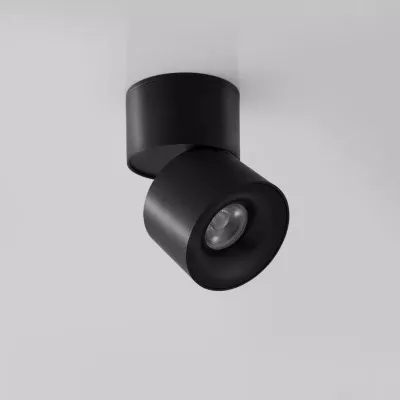 Накладной спот iLedex Metrica 115-12W-D70-4K-55DG-BK