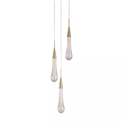Подвесной светильник Delight Collection Pour MD2060-3A br.brass