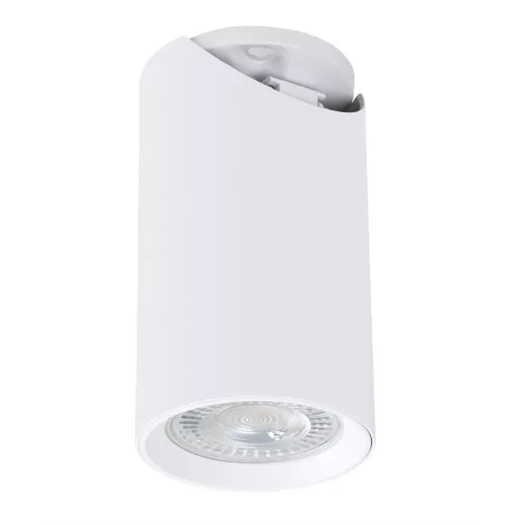 Спот Arte Lamp Nodo A3213PL-1WH, Белый, Алюминий, Современный стиль, вид сверху Спот Arte Lamp Nodo A3213PL-1WH, Белый, Алюминий, Современный стиль, вид сверху
