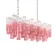 Подвесные светильники Loft IT Murano 10580/1000R Clear pink, Арт-деко, Бронза