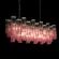 Подвесные светильники Loft IT Murano 10580/1000R Clear pink, Арт-деко, Бронза, Розовый