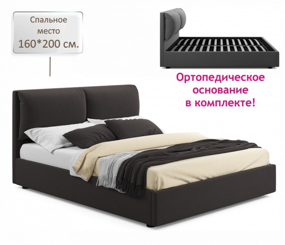 Кровать двуспальная Vita 2000x1600 NMB_TE-00005506