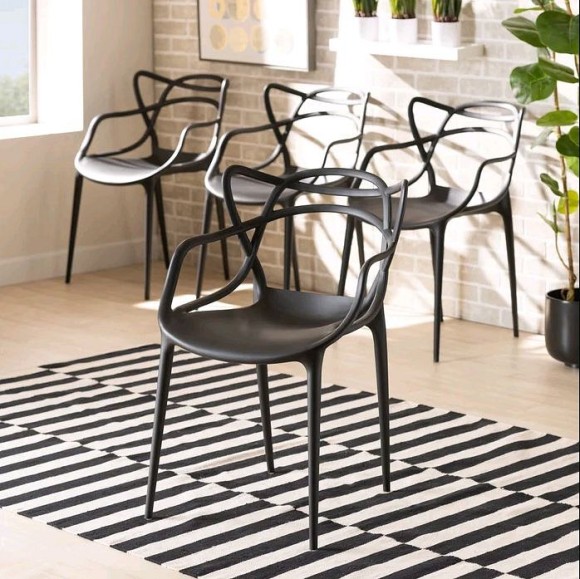 Стул Harmony (комплект 2 шт) черный HSBI_Y824_black_2