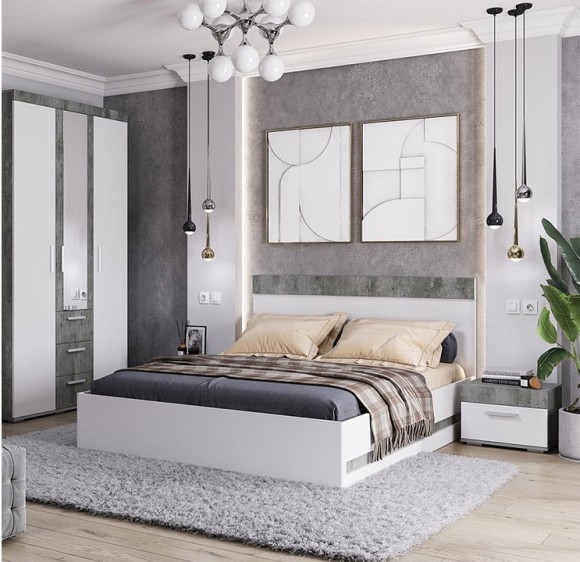 Кровать двуспальная Инстайл BTS_N00165215