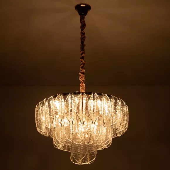 Подвесная люстра Arte Lamp Evelyn A4073LM-12PB, декоративные элементы крупным планом Подвесная люстра Arte Lamp Evelyn A4073LM-12PB, декоративные элементы крупным планом