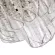 Подвесная люстра Arte Lamp Evelyn A4073LM-12PB, Медь, Прозрачный, Металл, декоративные элементы крупным планом