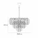 Подвесная люстра Arte Lamp Evelyn A4073LM-12PB, Медь, Прозрачный, Металл