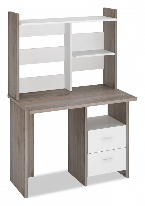 Стол компьютерный Домино Лайт СКЛ-Прям100+НКЛ-100 MER_SKL-Pryam100_NKL-100_NBE