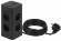 Сетевой фильтр ЭРА TWR-8es-1,5m-4USB-B башня с защитой заземлением с выключателем 8 розеток+4xUSBA+C 1,5м 16А черный Б0069072