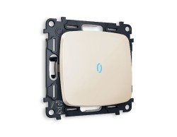 Комплект механизма 1-кл проходного выключателя с подсветкой Ambrella Volt Omega MO302040