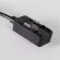 Коннектор для магнитного шинопровода Reluce RL 06302 power corner connector BK, Черный, Пластик, Италия, подключение