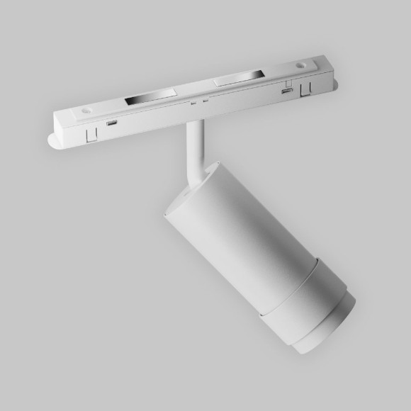 Трековый магнитный светильник Maytoni Focus Zoom TR212-1-12WTW-DS-Z-W