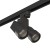 Трековый светильник Lightstar Track 1 black A1T051037 (592027+051037)