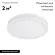 Встраиваемый светильник Arte Lamp Tabit A8431PL-1WH