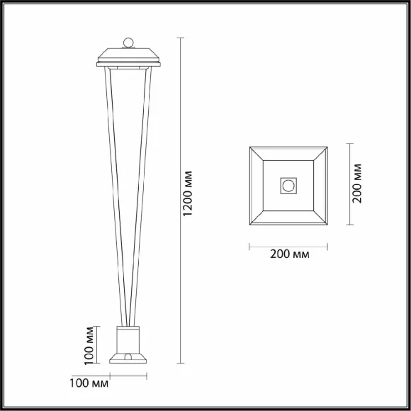 Ландшафтный светильник Odeon Light Bearitz 6655/12GA Ландшафтный светильник Odeon Light Bearitz 6655/12GA