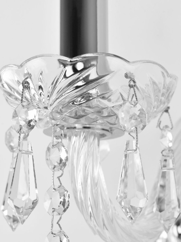 Бра Bohemia Ivele Crystal 104B/1/141 Ni