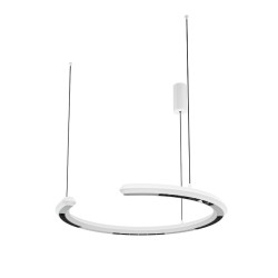 Подвесная светодиодная люстра Maytoni MOTION MOD276PL-L20W3K