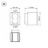 Настенный светильник Arlight LGD-Wall-Vario-J2G-12W Warm White 021933, вид сверху